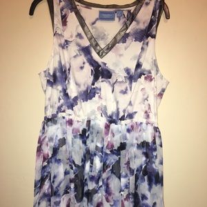 Gorgeous Watercolor Print Dress!